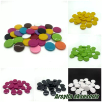 1 Pon Manik Mote Dof Koin Sedeng Ukuran 25x25mm