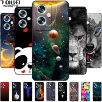 For OnePlus Nord N30 SE Case N30SE Soft Wolf Lion TPU Silicone Protector Bag for One Plus Nord N30 SE 5G Cover Cartoon Fundas