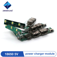 LED Dual USB 5V 1A Micro/ USB Mobile Power Bank 18650 Charging Module Lithium Battery Charger Board Circuit Protection