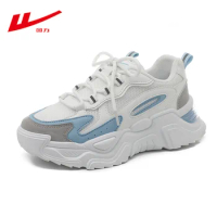 WARRIOR 2023 Breathable Women Running Shoes Elastic Cushioning Road Running Sneakers Breathable Outdoor Sneakers