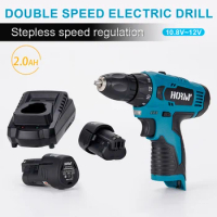 12V 28N.m Electric Cordless Drill 10mm Screwdriver Hole Electrical Screwdriver Hand Wrench Power Tool For Bosch 12V Battery
