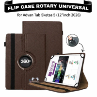 Case Rotary Universal for Advan Tab Sketsa 5 12\inch 2026 / case for advan sketsa 5 / casing for adv