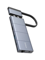 ฮับ USB-C [for MacBook] Anker PowerExpand (9-in-2) Media Hub with 85W PD สีเทา