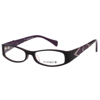【PLAYBOY】時尚光學眼鏡PB85083(黑色)