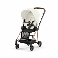 【德國 Cybex】 Mios 嬰兒手推車-白_安琪兒#黑管-黑管