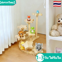 【SuKaTH】ชั้นวางโมเดลไม้ ชั้นวาง art toy ชั้นวางฟิกเกอร์ ฐานเป็นไม้ แข็งแรง ตั้งโชว์ของสะสม ประกอบง่า