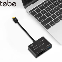 tebe USB C To SD XQD Card Reader Adapter USB 3.0 Camera Computer Kit For Sony G Series Nikon D4 D5 D500