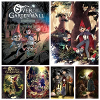 Over The Garden Wall Fantasy Cartoon Diamond Art Painting Wirt And Gregory Journey Embroidery Cross Stitch Handwork Room Decor