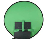 GREEN SCREEN Lipat Portable Background ChromaKey Kelas Online ZOOM OBS