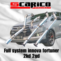 Knalpot Full system Innova Reborn Diesel 2GD 1GD / Fortuner VRZ VNT GR 1GD   Scarico