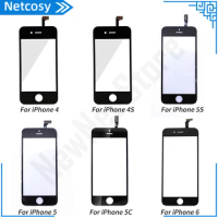 Touch Panel For iPhone 6 5 5s 5c 4s 4 Touch Screen Digitizer Glass Lens Sensor Replacement Parts For iPhone 5 5S 6 TouchScreen