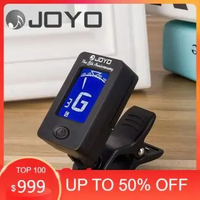 Tuner Gitar Joyo JT01 JT-01 Chromatic Clip Layar Guitar Bass Original