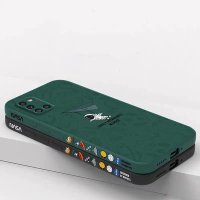 เคส For Samsung A31, สีทึบ For Samsung A31 การออกแบบการอนุรักษ์อวกาศ เคสโทรศัพท์นักบินอวกาศ XTKR