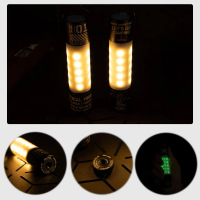 Lentera LED Mini 2600mAh Senter Daya Tinggi Bank Daya 10W untuk Perjalanan Memancing