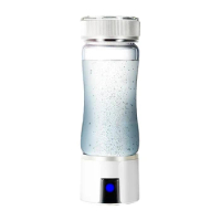 Portable Hydrogen Water Bottle,Rechargeable Hydrogen Generator Water Bottle, Upgraded Purify Hydrogen Water Generator Durable