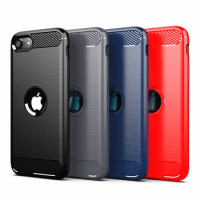 For iPhone SE Case Cover for iPhone SE 2022 SE 2020 Funda Soft Silicone Carbon Fiber Coque Phone Bumper For iphone SE 2022