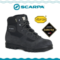 【SCARPA 義大利 GORE-TEX登山鞋《鐵灰》】60023E/防水透氣/高筒/黃金底/建行鞋