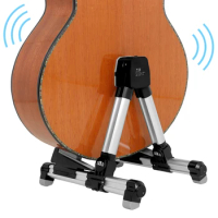 Guitar Stand Portable Wireless Bluetooth Resonance loudspeaker Music Engine A-Frame Folding Stand Holder Tripod Accessories