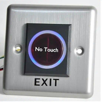 No Touch Exit Sensor Infrared tanpa sentuh push button