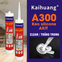 [HOT] Keo Silicon A300 Trong suốt  Keo Dán Đa Năng, Bám Dính Cực Mạnh, Dễ Dùng, Giá Rẻ | Keo Kaihuan