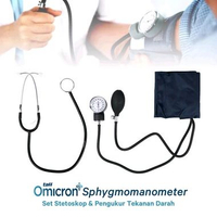 TaffOmicron Set Stetoskop Tensimeter Aneroid Tensimeter Manual