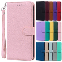 Matte Wallet Phone Case on For Samsung Galaxy Note10 Lite Leather Cases For Samsung Note 10 Pro Lite 10Lite 5G Coque Flip Cover