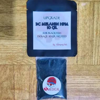 BC MELANIN HFM 10GR BUBUK Vitamin Pigmen Hitam Black Ikan Koi Koki UPGRADE