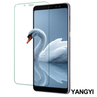 揚邑 Samsung Galaxy A8+ 2018 鋼化玻璃膜9H防爆抗刮防眩保護貼