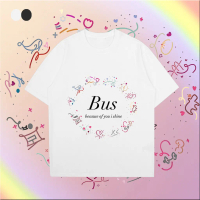 Thai Boyband T-SHIRT BUS because of you i shine Cotton 1 New Style S-5XLS-5XL
