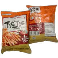 Tictic Snack Stick Bawang 70gr, Tictic Snack Stick Bawang Pedas, French Fries Kentang Pedas 60gr, Fr