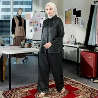 Nobby Arundaya Kulot Celana Panjang Terbaru Bahan Ayesha Silk Hijau