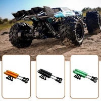 RCGOFOLLOW Rear Shock Absorber RC Car Part Threaded Rc Rear Shock Absorber For 1/14 LC 2WD Buggy OFF-Road RC Upgrade Part silver