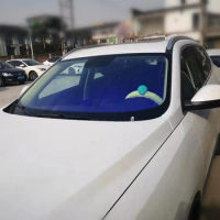 50cmX3m 75% Chameleon Car Tint Film High Quality Auto Window Foil Light Blue to Purple Color Change Sun Solar Sticker
