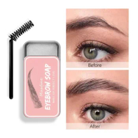 Eyebrow Styling Gel Brows Wax Sculpt Soap Long-Lasting 3D Wild Brow Styling Quick Drying Waterproof Easy Wear Eyebrow Makeup New