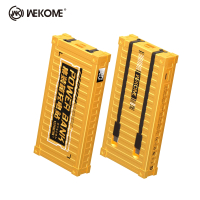 WEKOME - WP-339 PD20W+22.5W 自帶二合一超級快充充電線 10000mAh 移動電源 黃色