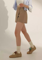 AIR SPACE Button Skort