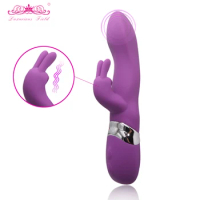 Rabbit Vibrator Female masturbation Vibrator for Women G Spot Dildo Vibrator Clitoris Stimulator Sex Toys For Women USB Charging