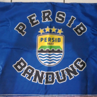 Bendera Bobotoh Persib Full Printing Satu Sisi Kain Polyester Premium