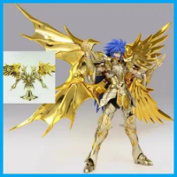 In Stock Saint Seiya Myth Cloth Ex Gt Gemini Saga Soul Of Gold Divine Armor With Totem Object Action Collect Figure Toy Gift
