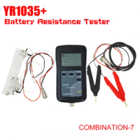 New Original Four-line YR1035 Lithium Battery Internal Resistance Meter Tester YR 1035 Detector 18650 Dry Battery Combination 7