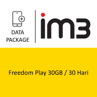 Paket Mobile Data Indosat - Freedom Play 30GB / 30 Hari