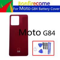 For Motorola Moto G84 XT2347 Housing Case Battery Back Cover Rear Door Replacement