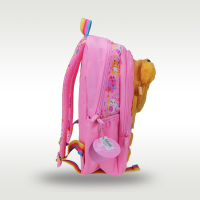Australia smiggle original children's schoolbag girl backpack pink bear cartoon shape school supplies 14 inches 4-7 years old㏇0305