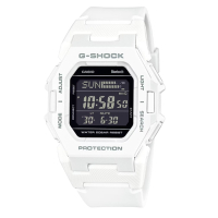 CASIO卡西歐 G-SHOCK 藍牙 簡約輕巧型 數位電子錶款 白 GD-B500-7_41.5mm