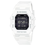 CASIO卡西歐 G-SHOCK 藍牙 簡約輕巧型 數位電子錶款 白 GD-B500-7_41.5mm
