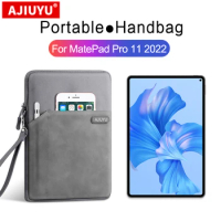 Handbag Sleeve Case For Huawei Matepad Pro 11 2022 10.8" Waterproof Pouch Bag Case For Matepad 11 inch 10.4" T10S SE Cover Cases