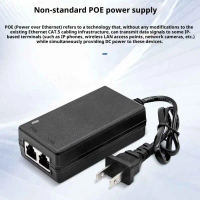 อะแดปเตอร์ POE, สำหรับเราเตอร์และตัวขยายสัญญาณ, 24V 1A, 48V 0.5A, ตัวแยก POE, หัวฉีดไฟฟ้า, อะแดปเตอร