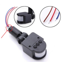 JCorn_180° PIR Sensor – Infrared Motion Sensor – Body Infrared Switch Sensor - 12V/24V/240V Wire