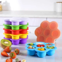 Silicone Egg Bites Molds for Instant Pot Accessories- Egg Poachers Cookware Fit Reusable Baby Food Storage Container Ice Tray