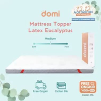 Domi Mattress Topper Latex Maxi 8cm Eucalyptus Scent Putih 160 x 200
